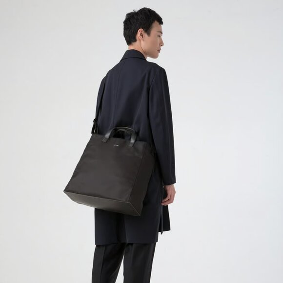 Matt & Nat Black Nylon Tote Bag - Picture 3 of 13